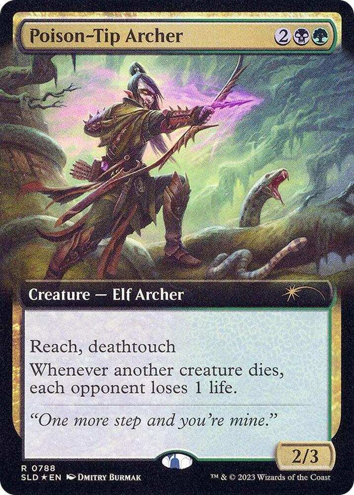 Poison Tip Archer Extended Art 788 (Secret Lair Drop Series)  - Foil | Good Games Adelaide SA