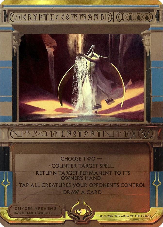 Cryptic Command 11 (Masterpiece Series: Amonkhet Invocations)  - Foil | Good Games Adelaide SA