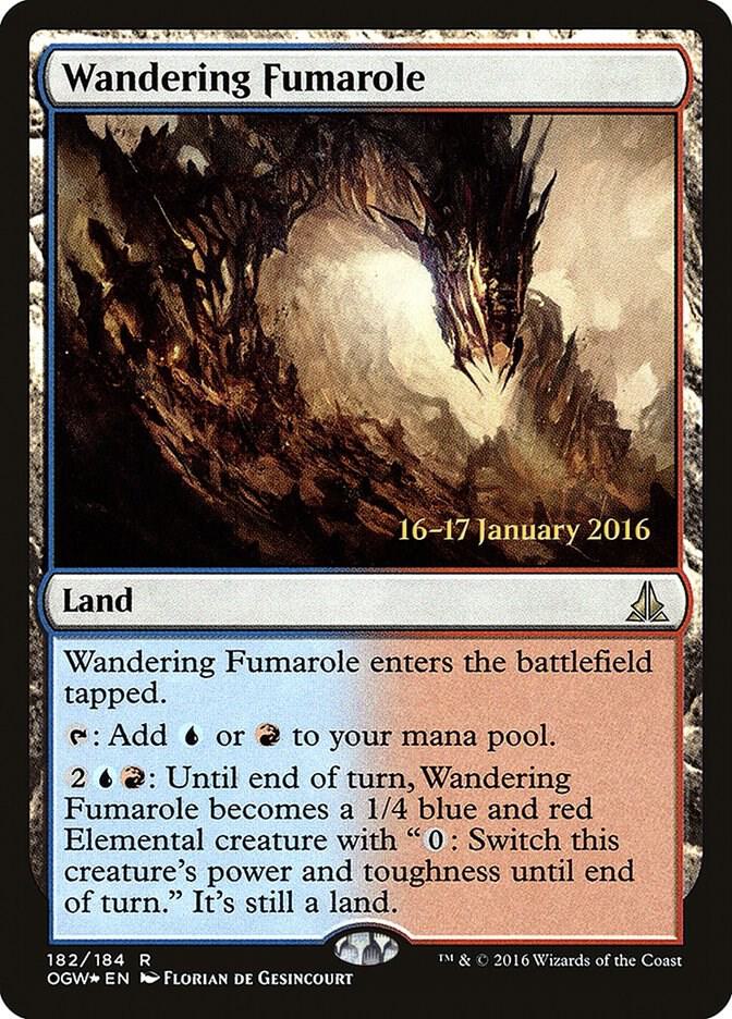 Wandering Fumarole 182 (Prerelease Cards)  - Foil | Good Games Adelaide SA