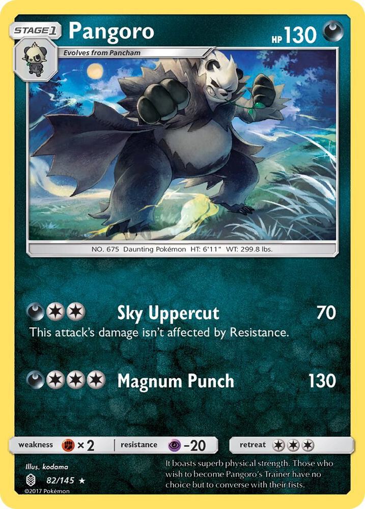 Pangoro 82/145 (SM - Guardians Rising)  | Good Games Adelaide SA