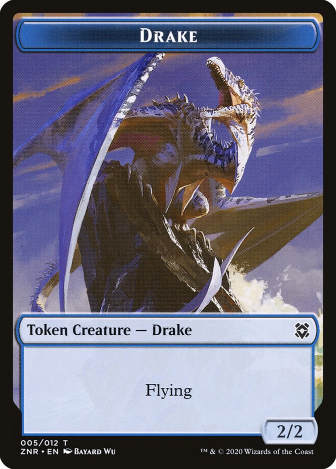 Drake Token [Zendikar Rising] | Good Games Adelaide SA