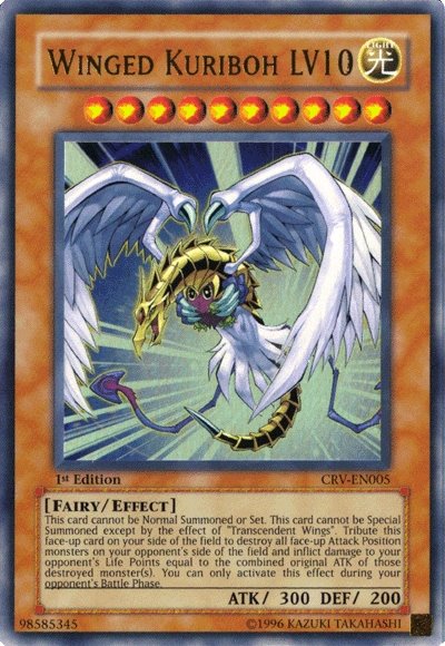 Winged Kuriboh LV10 [CRV-EN005] Ultra Rare | Good Games Adelaide SA