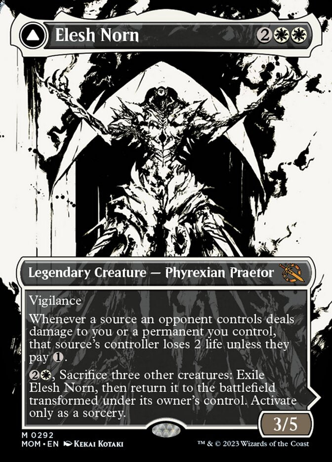 Elesh Norn // The Argent Etchings (Showcase Planar Booster Fun) [March of the Machine] | Good Games Adelaide SA