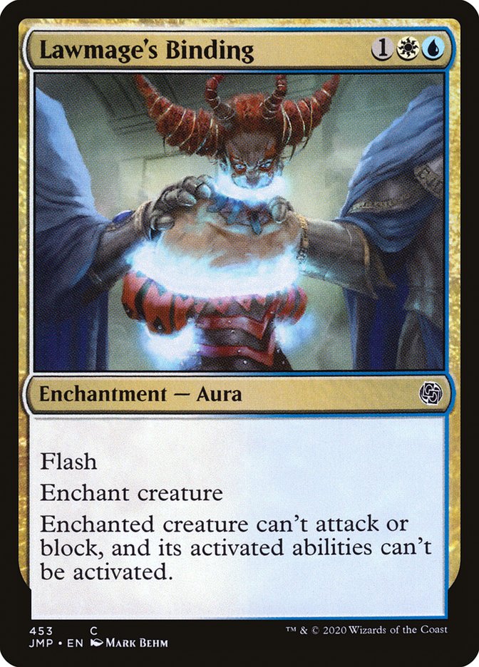 Lawmage's Binding [Jumpstart] | Good Games Adelaide SA