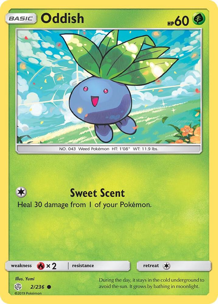 Oddish 2/236 (SM - Cosmic Eclipse)  | Good Games Adelaide SA