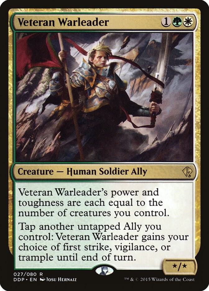 Veteran Warleader 27 (Duel Decks: Zendikar vs. Eldrazi)  | Good Games Adelaide SA