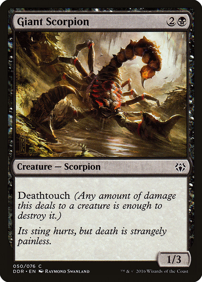 Giant Scorpion 50 (Duel Decks: Nissa vs. Ob Nixilis)  | Good Games Adelaide SA