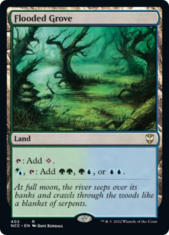 Flooded Grove 402 (Commander: Streets of New Capenna)  | Good Games Adelaide SA