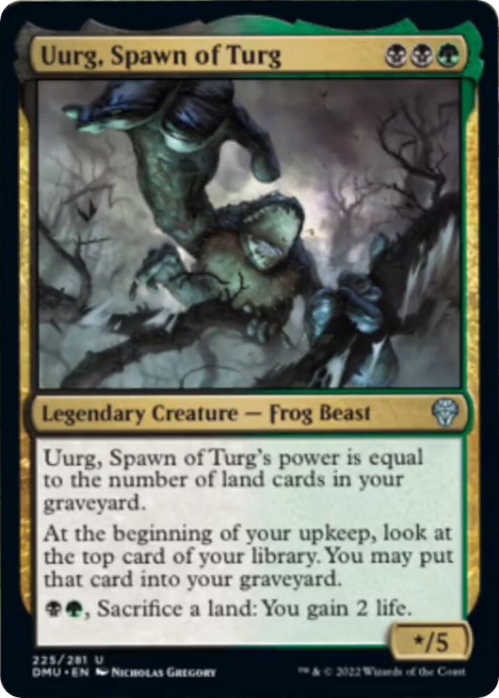 Uurg Spawn of Turg 225 (Dominaria United)  - Foil | Good Games Adelaide SA