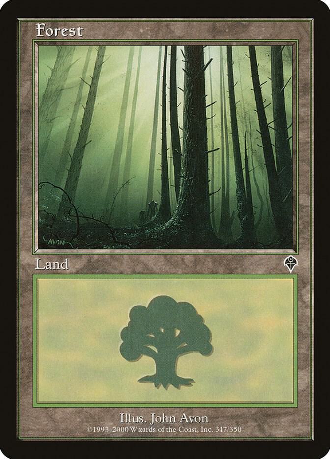 Forest 347 (Invasion)  - Foil | Good Games Adelaide SA
