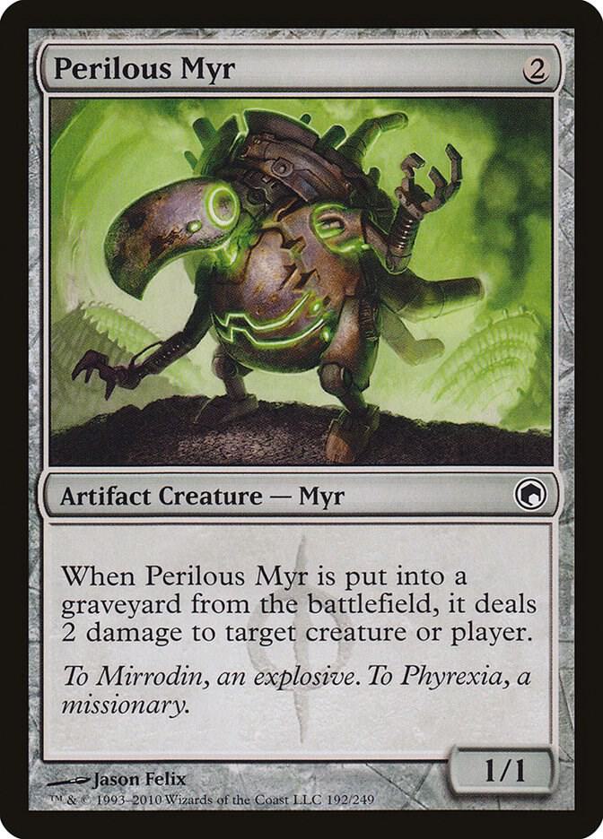 Perilous Myr 192 (Scars of Mirrodin)  - Foil | Good Games Adelaide SA