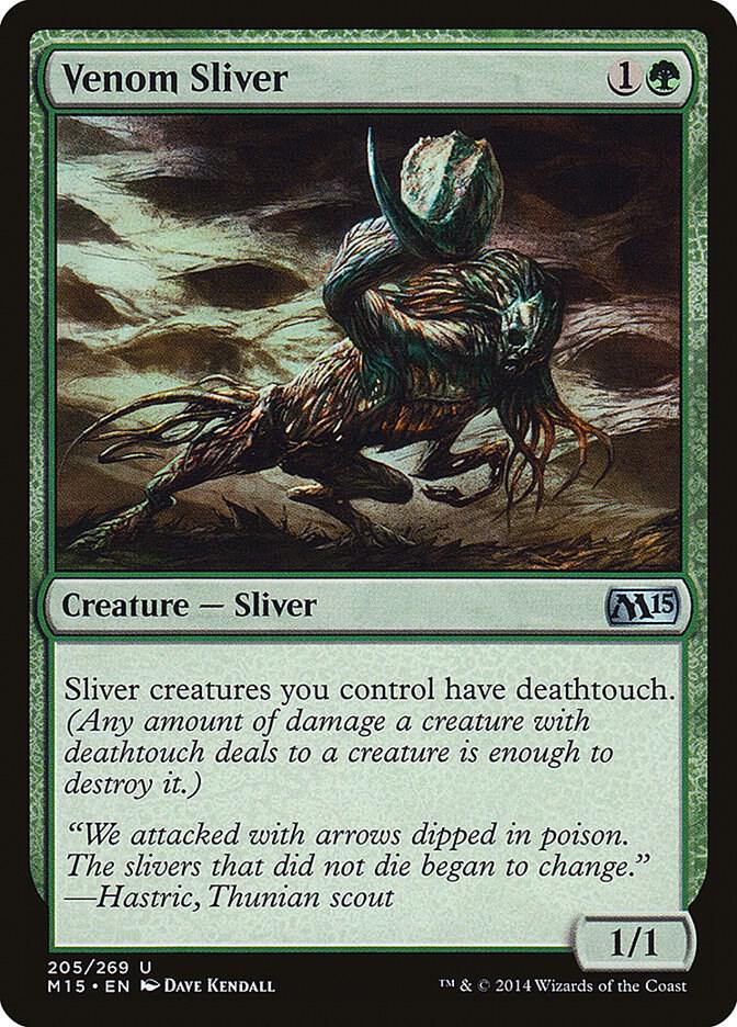 Venom Sliver 205 (Magic 2015 (M15))  | Good Games Adelaide SA