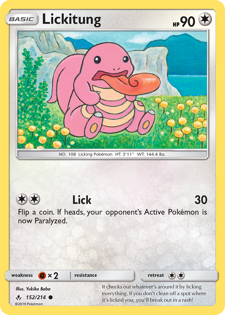 Lickitung (152/214) [Sun & Moon: Unbroken Bonds] | Good Games Adelaide SA