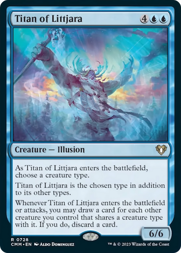 Titan of Littjara [Commander Masters] | Good Games Adelaide SA
