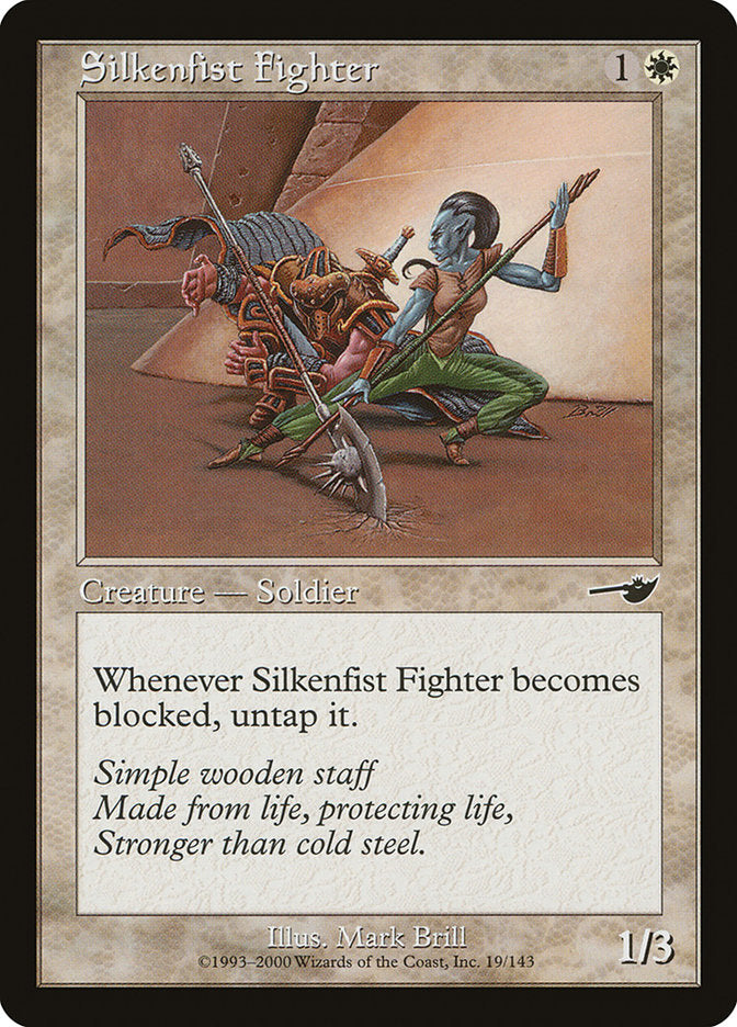 Silkenfist Fighter 19 (Nemesis)  - Foil | Good Games Adelaide SA