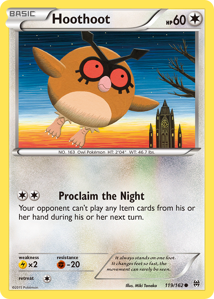 Hoothoot (119/162) [XY: BREAKthrough] | Good Games Adelaide SA