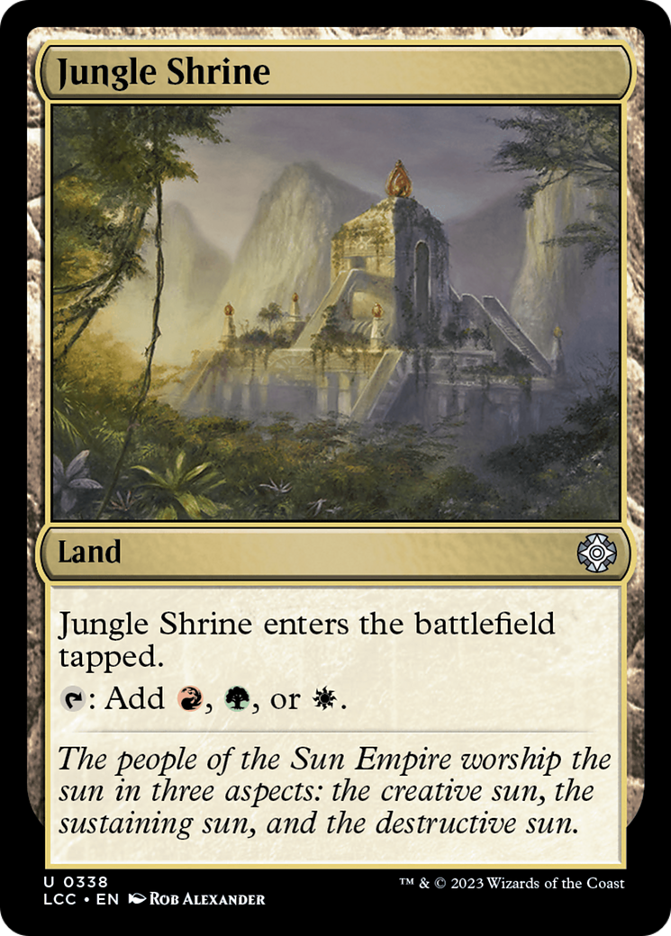 Jungle Shrine [The Lost Caverns of Ixalan Commander] | Good Games Adelaide SA