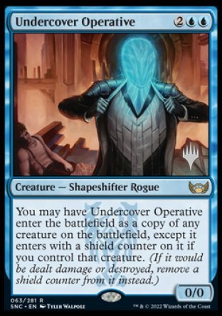 Undercover Operative (Promo Pack) [Streets of New Capenna Promos] | Good Games Adelaide SA