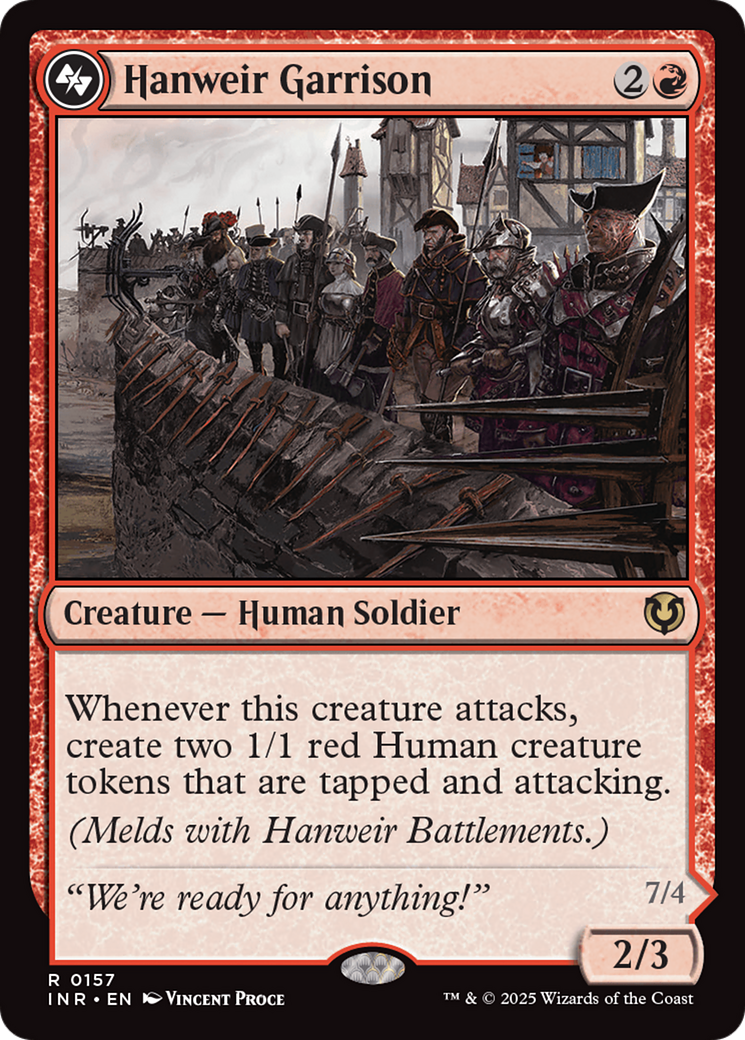 Hanweir Garrison [Innistrad Remastered] | Good Games Adelaide SA