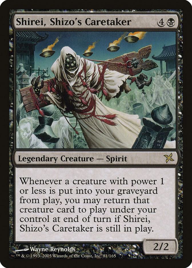 Shirei Shizos Caretaker 81 (Betrayers of Kamigawa)  | Good Games Adelaide SA
