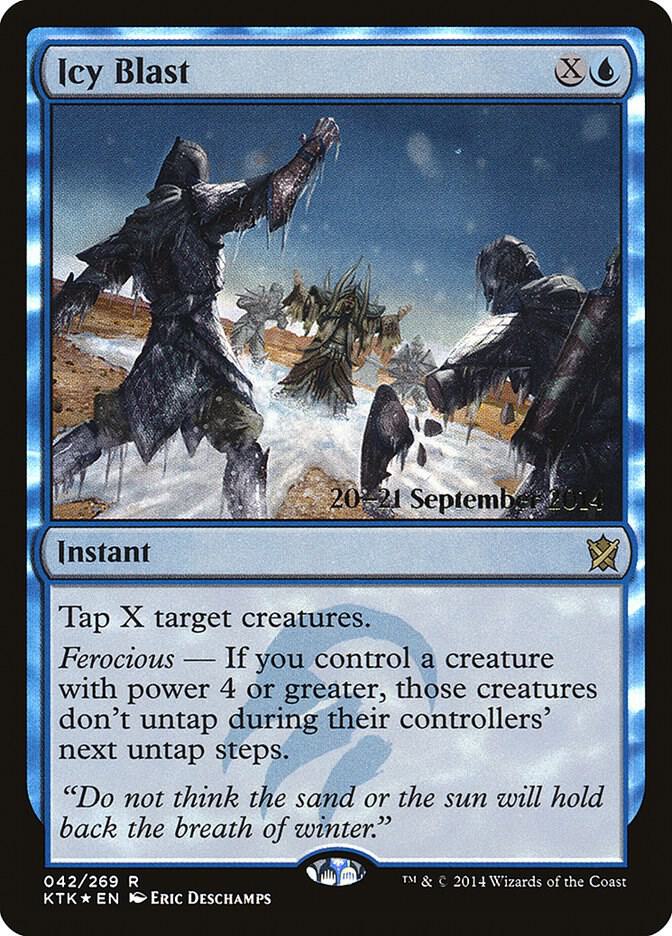 Icy Blast 42 (Prerelease Cards)  - Foil | Good Games Adelaide SA