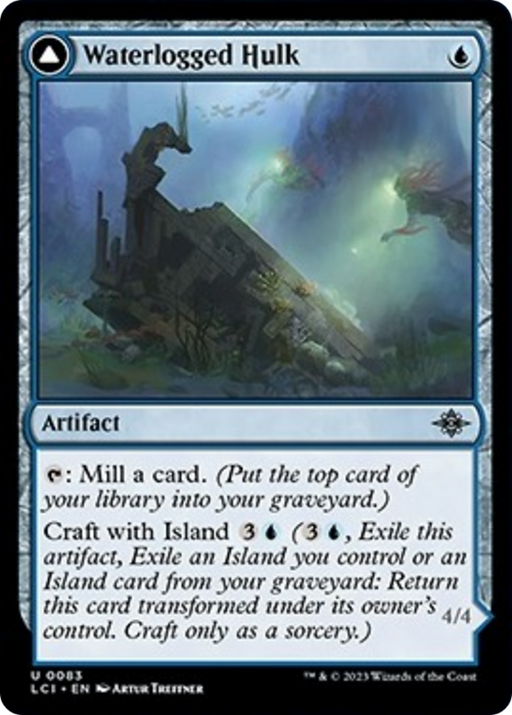 Waterlogged Hulk // Watertight Gondola [The Lost Caverns of Ixalan] | Good Games Adelaide SA
