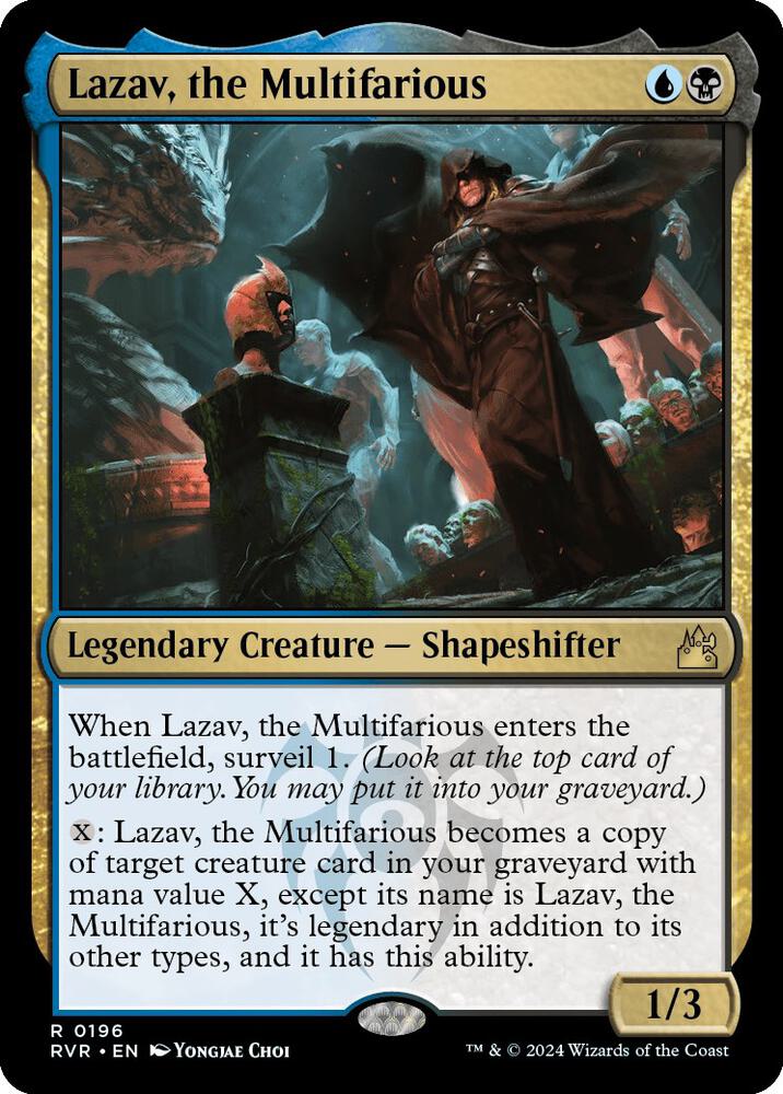 Lazav, the Multifarious 196 (Ravnica Remastered)  | Good Games Adelaide SA