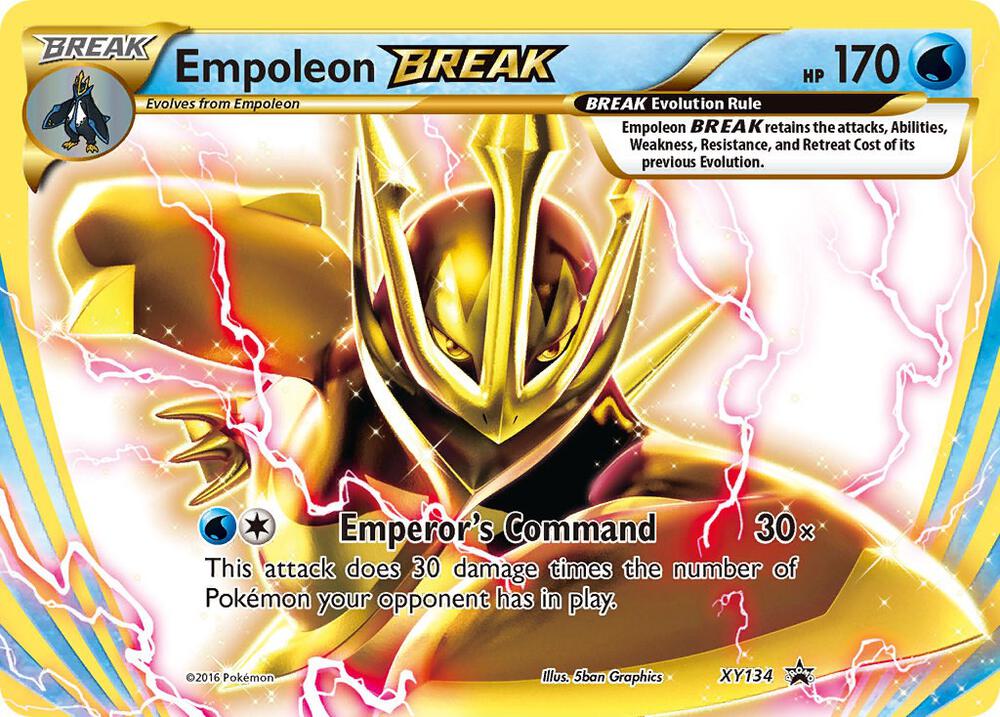Empoleon BREAK XY134 (XY Promos)  - Holofoil | Good Games Adelaide SA