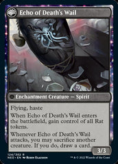 Tribute to Horobi // Echo of Death's Wail [Kamigawa: Neon Dynasty] | Good Games Adelaide SA