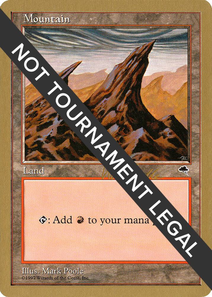 Mountain Right 1999 Kai Budde TMP  (World Championship Decks)  | Good Games Adelaide SA
