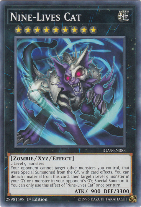 Nine-Lives Cat [IGAS-EN083] Common | Good Games Adelaide SA