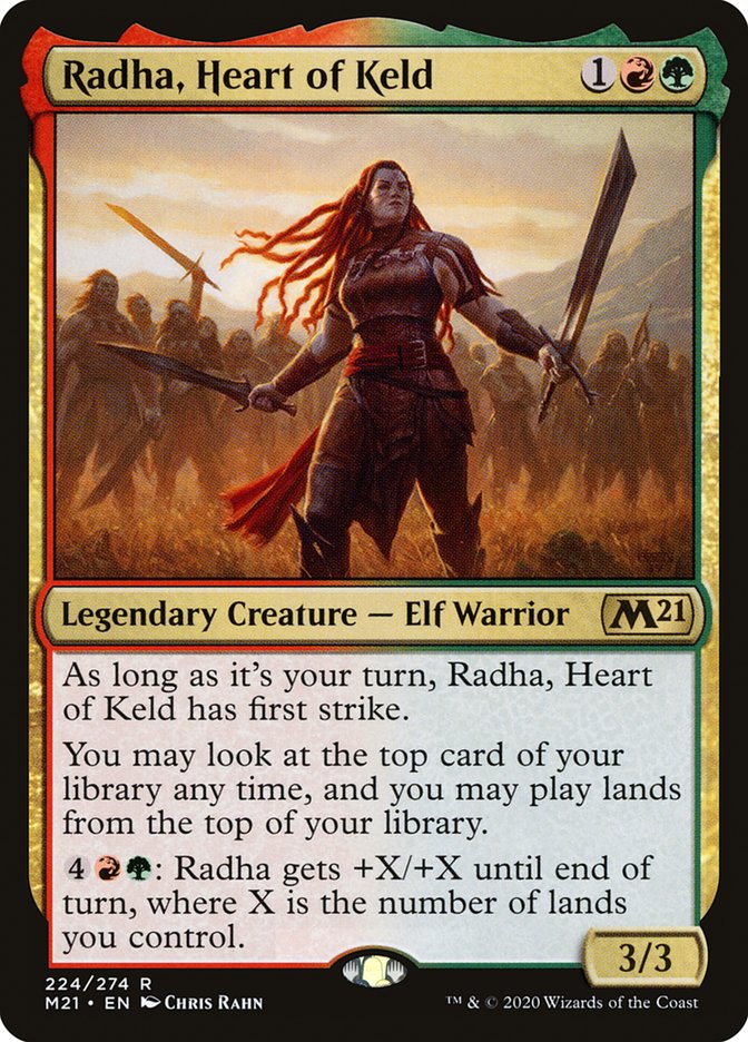 Radha Heart of Keld 224 (Core Set 2021)  | Good Games Adelaide SA