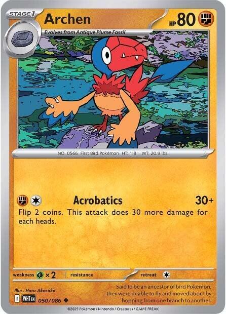 Archen 050/086 (SV: White Flare)  | Good Games Adelaide SA