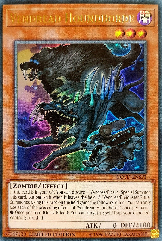 Vendread Houndhorde [COTD-ENSP1] Ultra Rare | Good Games Adelaide SA