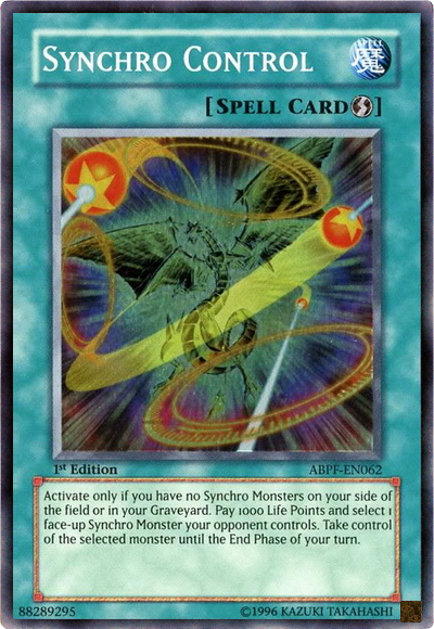 Synchro Control [ABPF-EN062] Super Rare | Good Games Adelaide SA