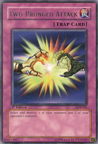Two-Pronged Attack [LOB-061] Rare | Good Games Adelaide SA