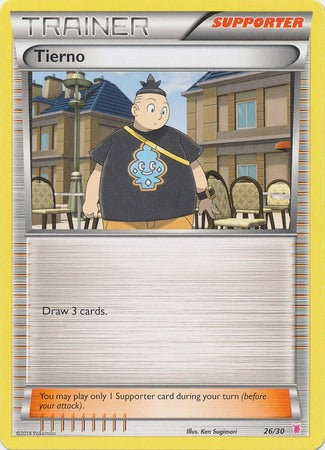 Tierno (26/30) [XY: Trainer Kit 1 - Wigglytuff] | Good Games Adelaide SA