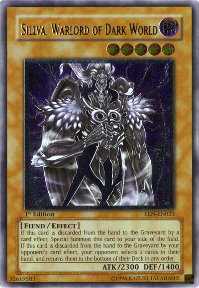 Sillva, Warlord of Dark World [EEN-EN023] Ultimate Rare | Good Games Adelaide SA