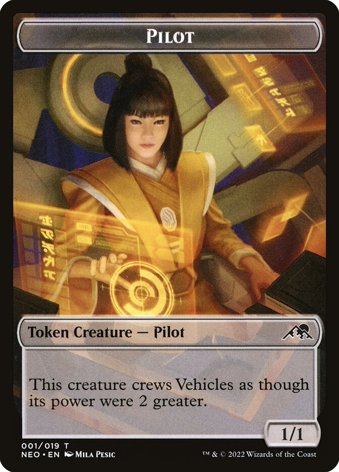 Pilot 1 (Kamigawa: Neon Dynasty)  - Foil | Good Games Adelaide SA
