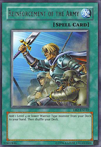 Reinforcement of the Army [DB2-EN147] Rare | Good Games Adelaide SA