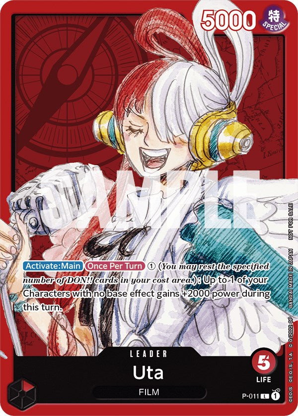 Uta (One Piece Film Red) [One Piece Promotion Cards] | Good Games Adelaide SA