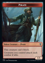 Pirate // Goblin Double-sided Token [Commander Legends: Battle for Baldur's Gate Tokens] | Good Games Adelaide SA