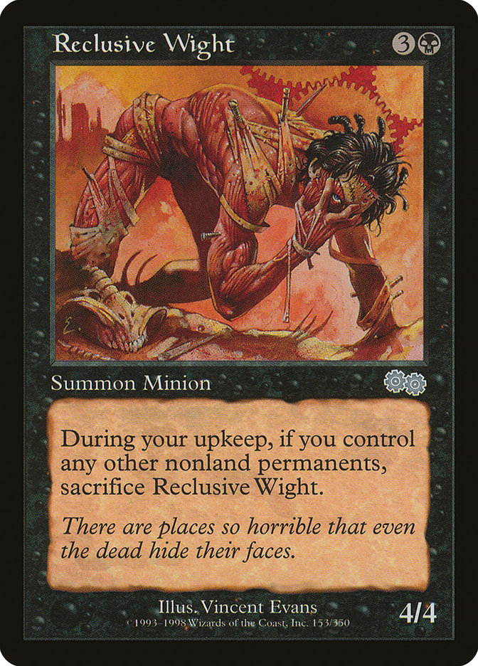 Reclusive Wight 153 (Urza's Saga)  | Good Games Adelaide SA