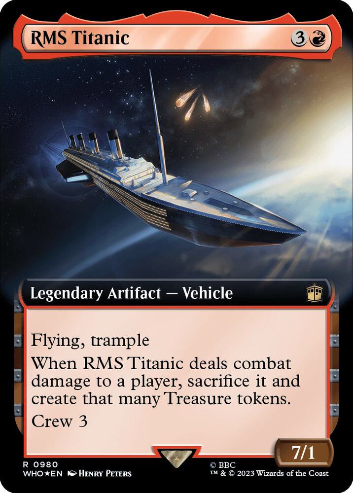 RMS Titanic 980 (Universes Beyond: Doctor Who)  - Foil | Good Games Adelaide SA