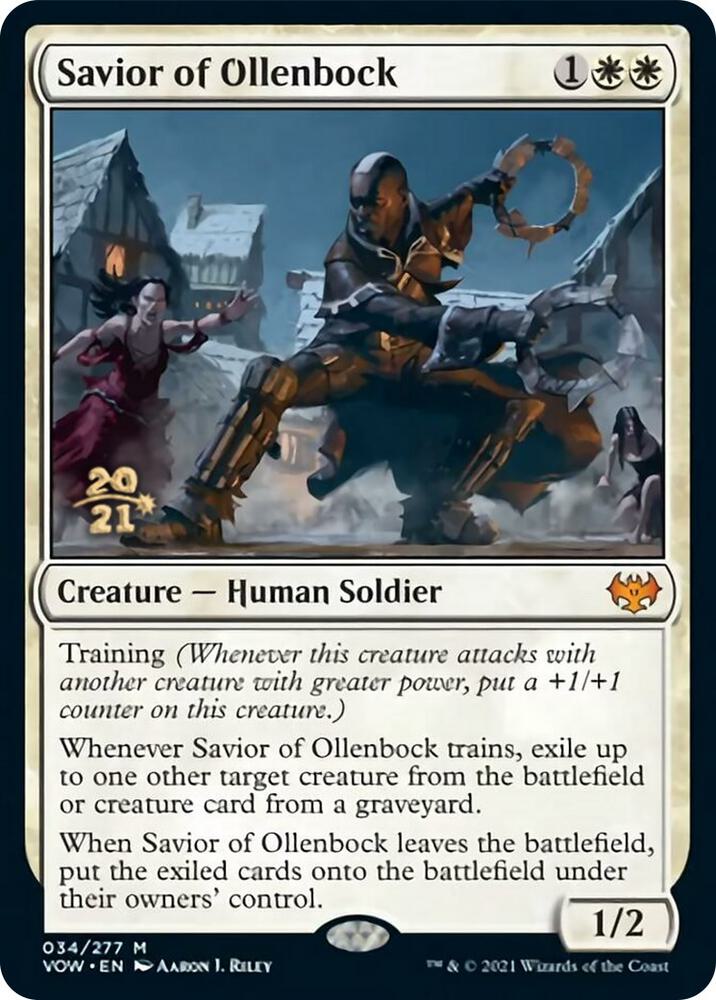 Savior of Ollenbock 34 (Prerelease Cards)  - Foil | Good Games Adelaide SA