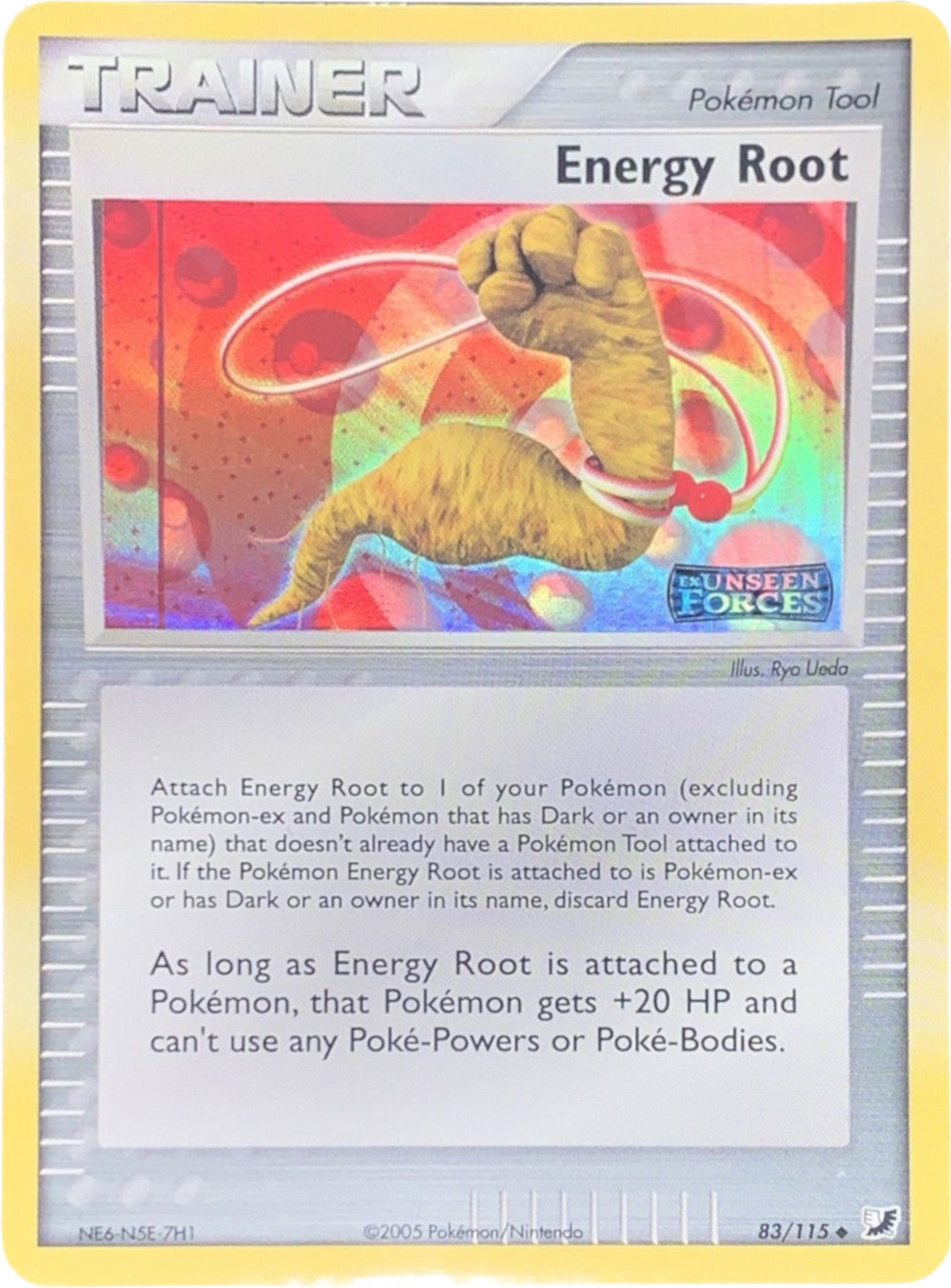 Energy Root (83/115) (Stamped) [EX: Unseen Forces] | Good Games Adelaide SA