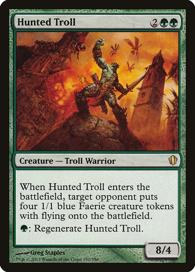 Hunted Troll [Commander 2013] | Good Games Adelaide SA