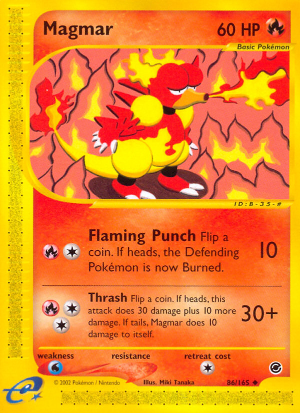 Magmar (86/165) [Expedition: Base Set] | Good Games Adelaide SA
