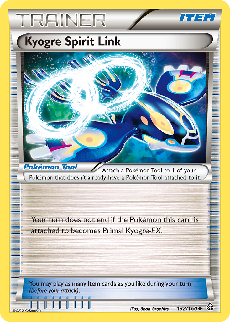 Kyogre Spirit Link (132/160) [XY: Primal Clash] | Good Games Adelaide SA