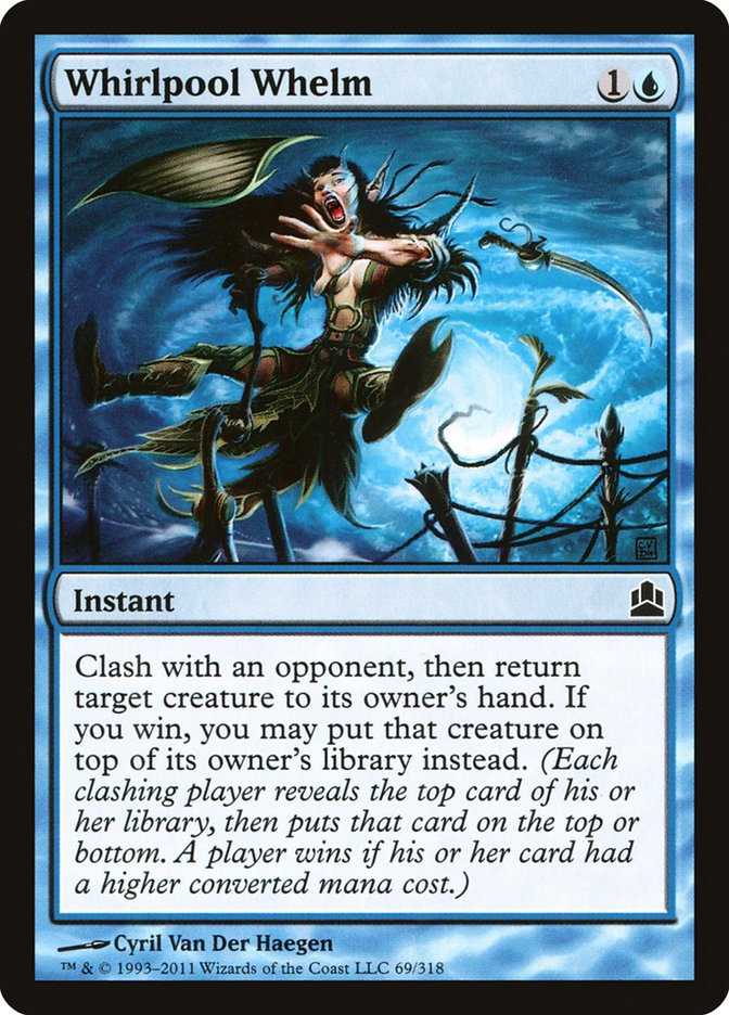 Whirlpool Whelm [Commander 2011] | Good Games Adelaide SA